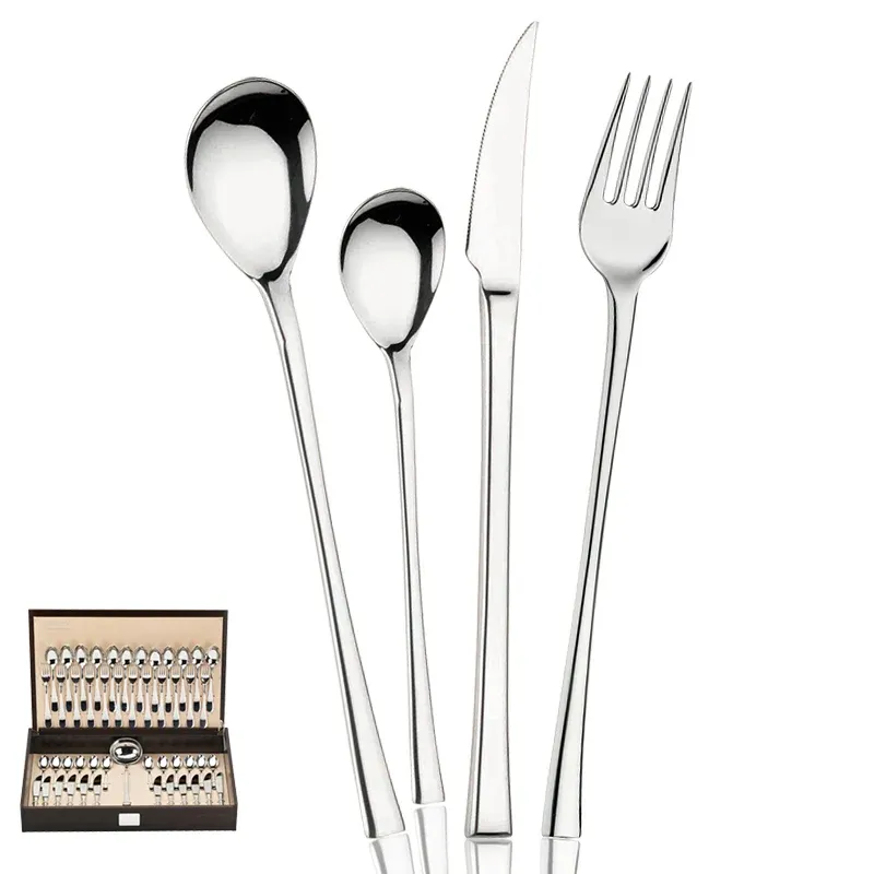 Pintinox Concept Servizio Posate In Acciaio Inox - Set 49 Pz Pagamento Sicuro