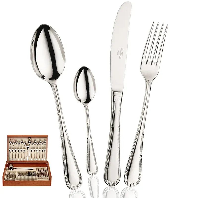 Offerta Pintinox Filet Servizio Posate In Acciaio Inox - Set 126 Pz
