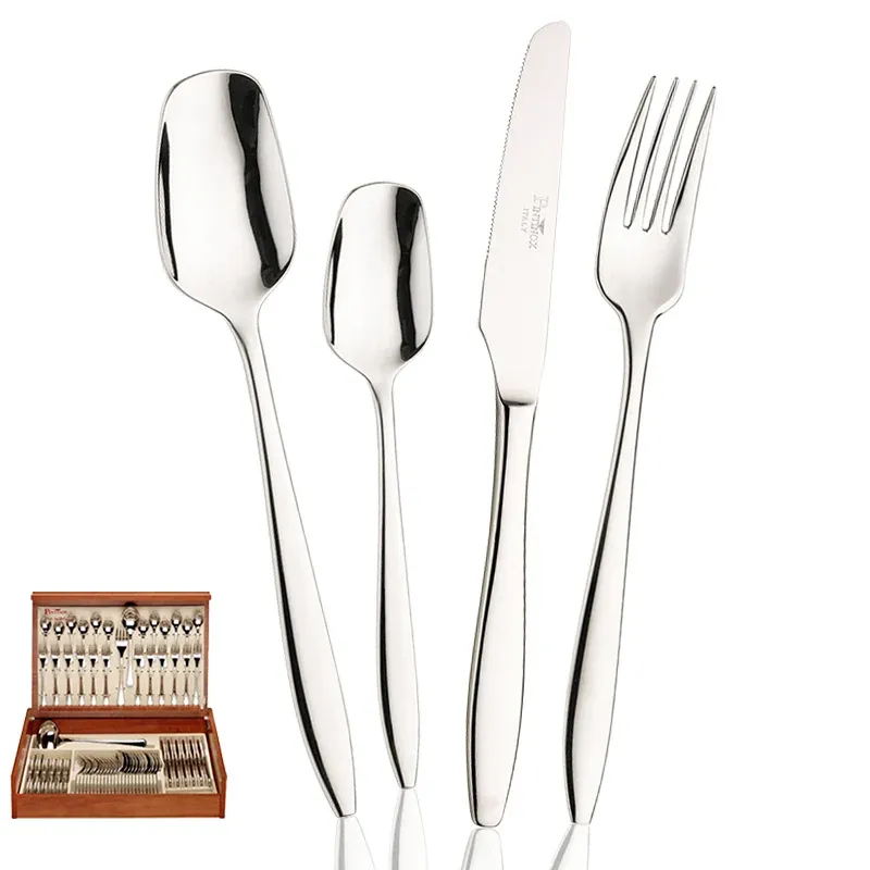 Consegna Rapida Pintinox Trend Servizio Posate In Acciaio Inox - Set 75 Pz