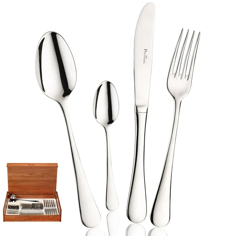 Soddisfatti O Rimborsati Pintinox Stresa Servizio Posate In Acciaio Inox - Set 49 Pz