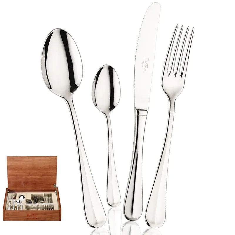 Pintinox Roma Servizio Posate In Acciaio Inox - Set 24 Pz Promozione