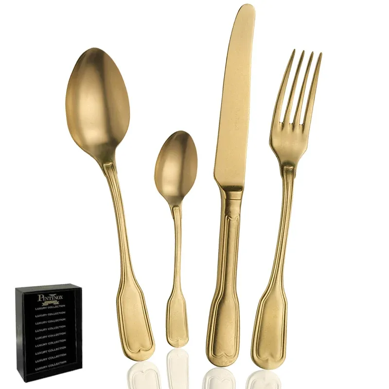 Must-Have Pintinox Vittoriale Servizio Posate In Acciaio Inox - Set 24 Pz