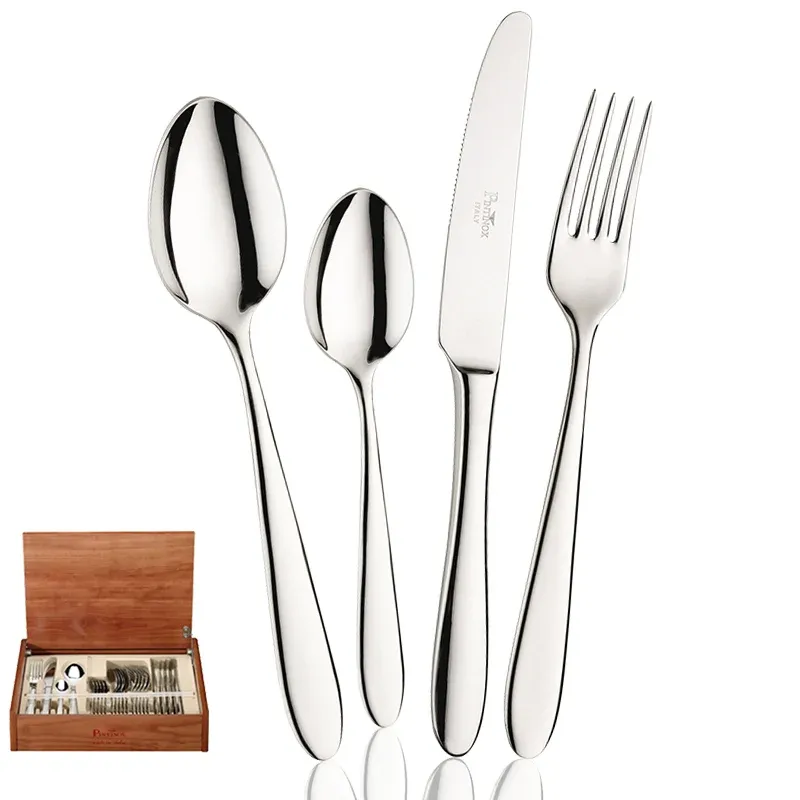 Pintinox Ritz Servizio Posate In Acciaio Inox - Set 24 Pz Di Tendenza