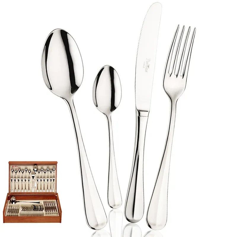 Scelto Dai Clienti Pintinox Roma Servizio Posate In Acciaio Inox - Set 75 Pz