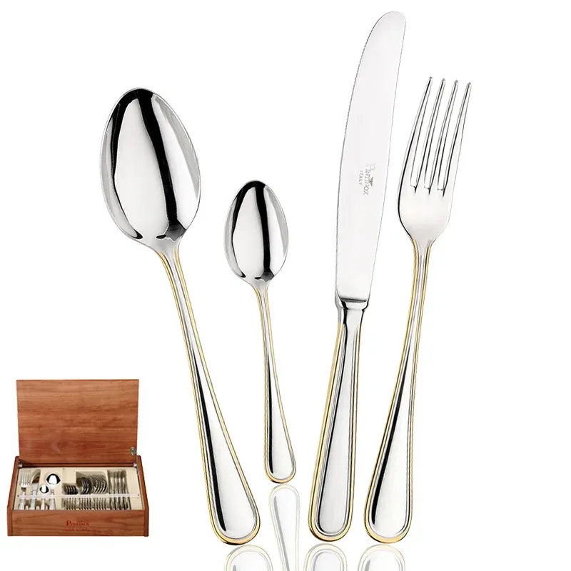 Pintinox Sirio Servizio Posate In Acciaio Inox - Set 24 Pz Novità