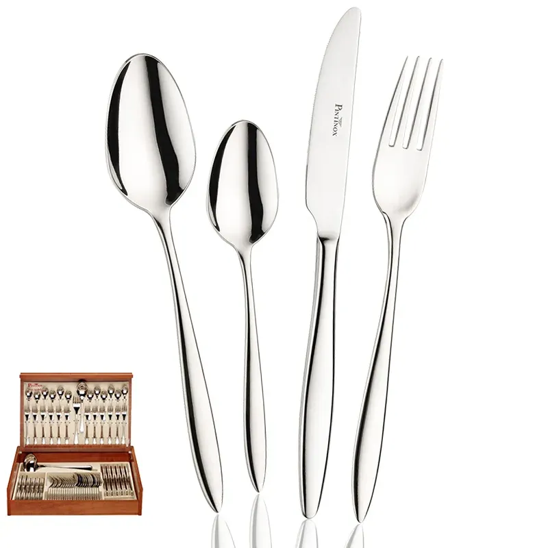 Pintinox Romanino Servizio Posate In Acciaio Inox - Set 75 Pz Ultima Occasione
