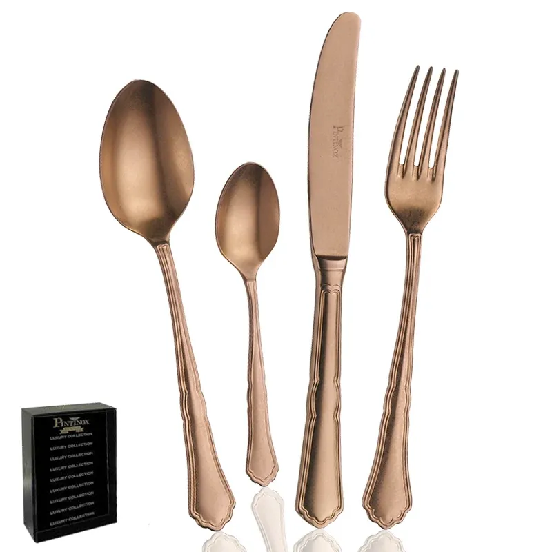 Pintinox Settecento Servizio Posate In Acciaio Inox - Set 24 Pz Economico