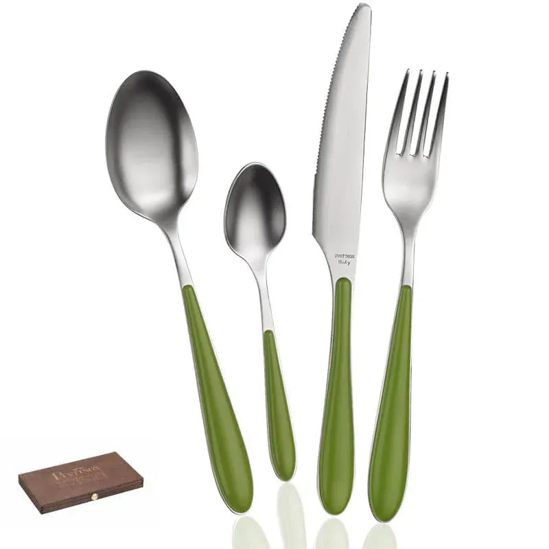 Pintinox Venice Servizio Posate In Acciaio Inox - Set 16 Pz Professionale