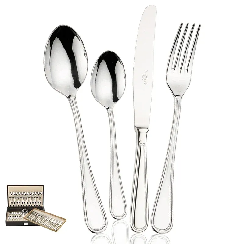 Pintinox Byron Servizio Posate In Acciaio Inox - Set 75 Pz Di Tendenza