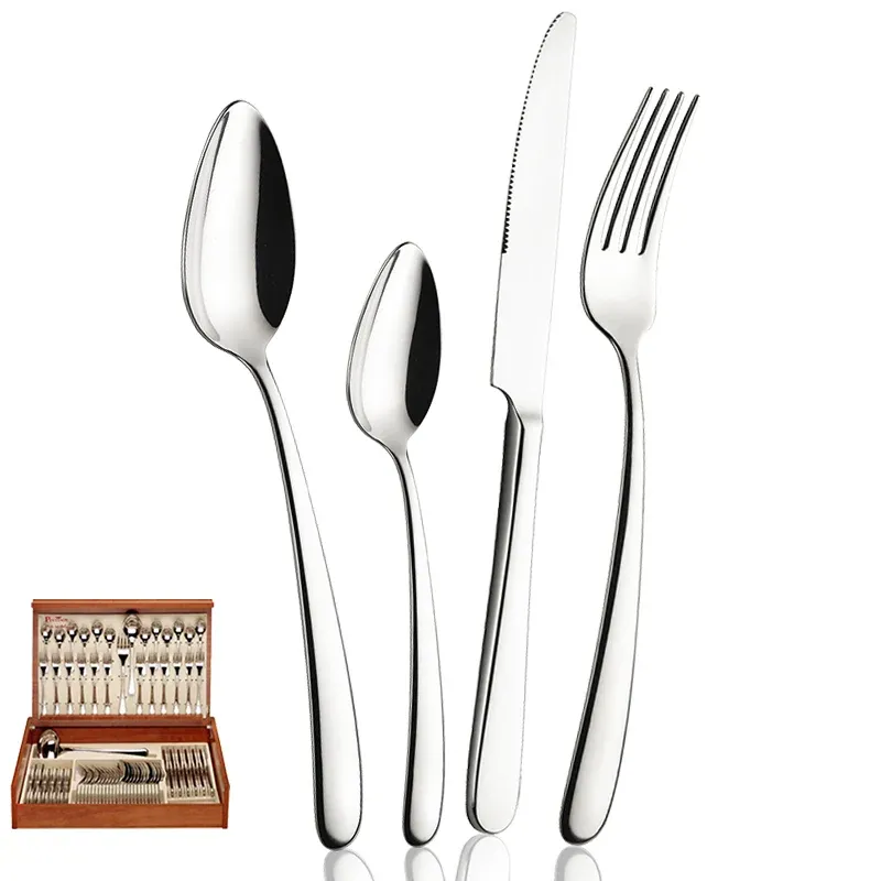A Buon Prezzo Pintinox Savoy Servizio Posate In Acciaio Inox - Set 75 Pz