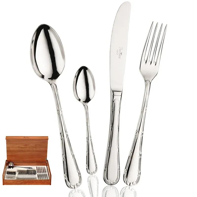 Occasione Pintinox Filet Servizio Posate In Acciaio Inox - Set 75 Pz