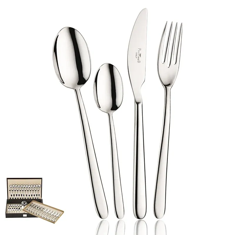 Pintinox Privilege Servizio Posate In Acciaio Inox - Set 75 Pz Offerta Limitata