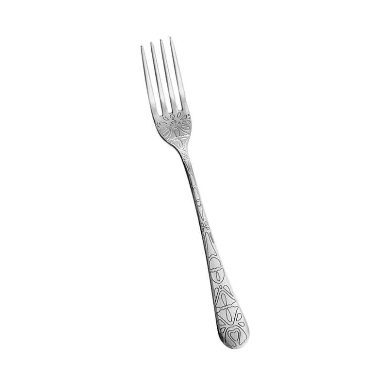 Abert Tattoo Forchetta Tavola In Acciaio Inox - Set 12 Pz Professionale