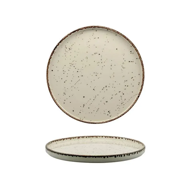 Soddisfatti O Rimborsati 20 cm - Lioness Cromya Cream Piatto Piano In Porcellana