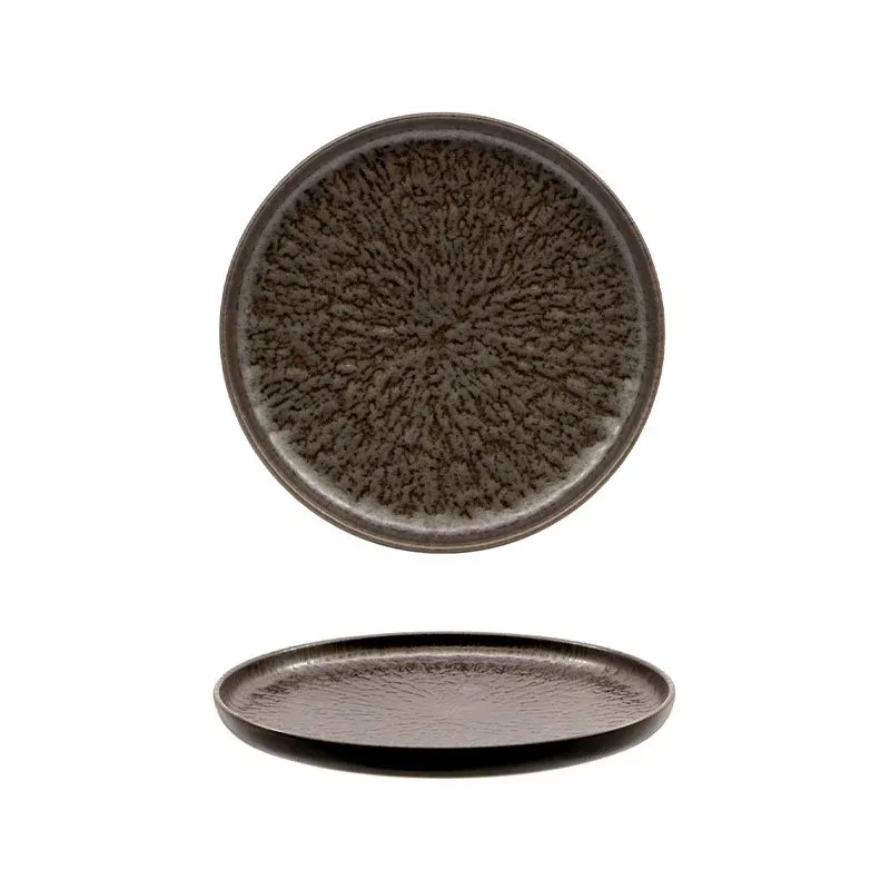 Popolare 17.5 cm - Taal Piatto Piano In Stoneware - Set 4 Pz