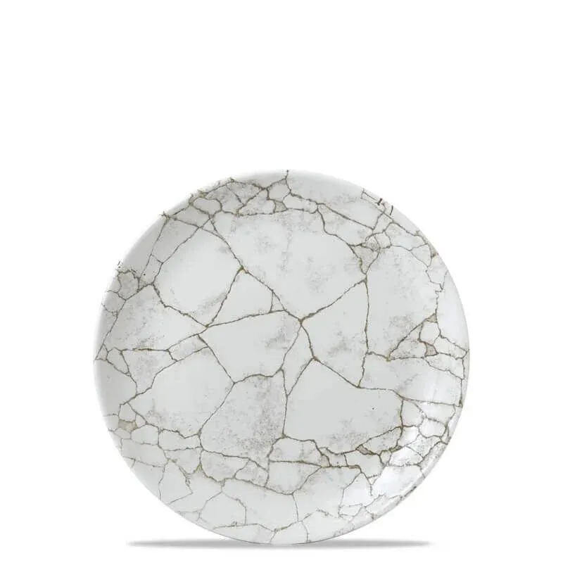 A Buon Prezzo 21.7 cm - Churchill Studio Prints Kintsugi Piatto Piano In Porcellana Vetrificata