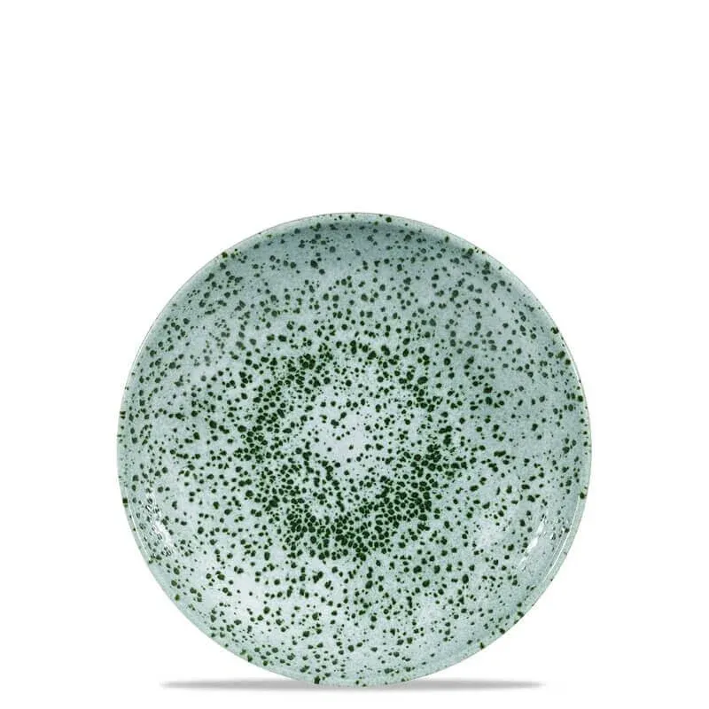 Nuovo Arrivo 21.7 cm - Churchill Studio Prints Mineral Green Piatto Piano In Porcellana Vetrificata