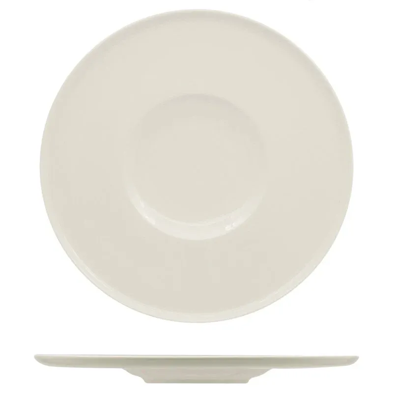 Nuova Collezione 28 cm - Ariane Privilege Piatto Fondo In Porcellana - Set 6 Pz