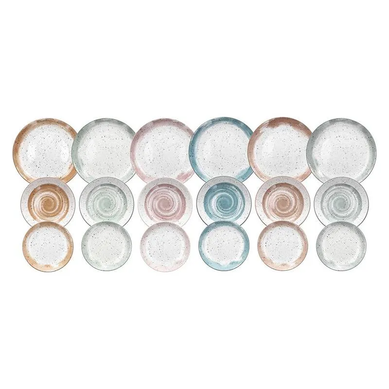Offerta Lampo Tognana Madison Servizio Piatti In Porcellana - Set 18 Pz