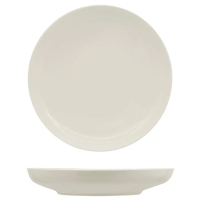 Nuovo Arrivo 25 cm - Ariane Privilege Piatto Fondo In Porcellana - Set 6 Pz