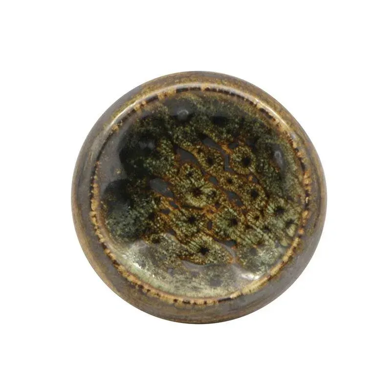 Offerta Speciale 12 cm - Lioness Matheria Green Piatto Vassoio Rotondo In Porcellana