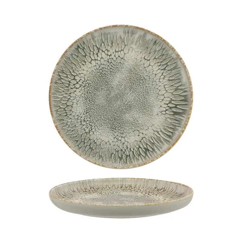 Prezzo Scontato 22 cm - Dust Piatto Piano In Stoneware - Set 4 Pz