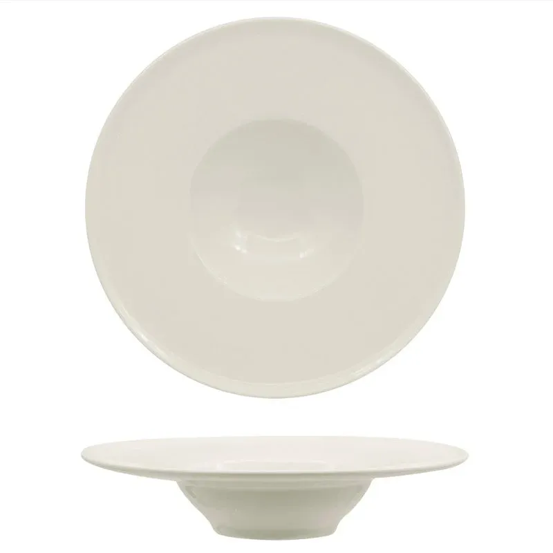 Pagamento Sicuro 28 cm - Ariane Privilege Piatto Pasta In Porcellana - Set 6 Pz
