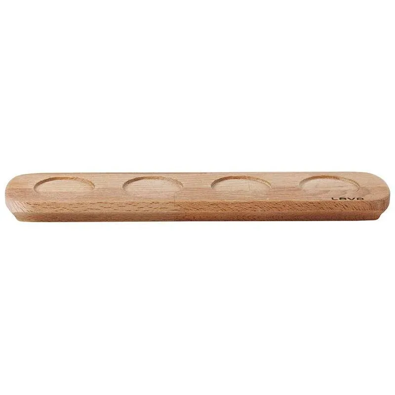 36x8 cm - Paderno Happy Hour Vassoio Porta Snack Con Inserti In Legno Prezzo Di Fabbrica