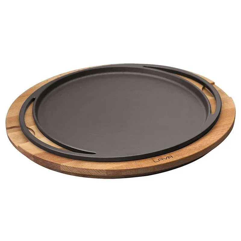 Must-Have 28 cm - Paderno Cast Iron Cookware Piatto Pizza In Ghisa