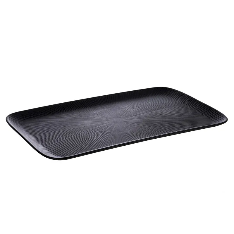 Consegna Rapida 53x32.5 cm - Aps Oak Vassoio In Melamina
