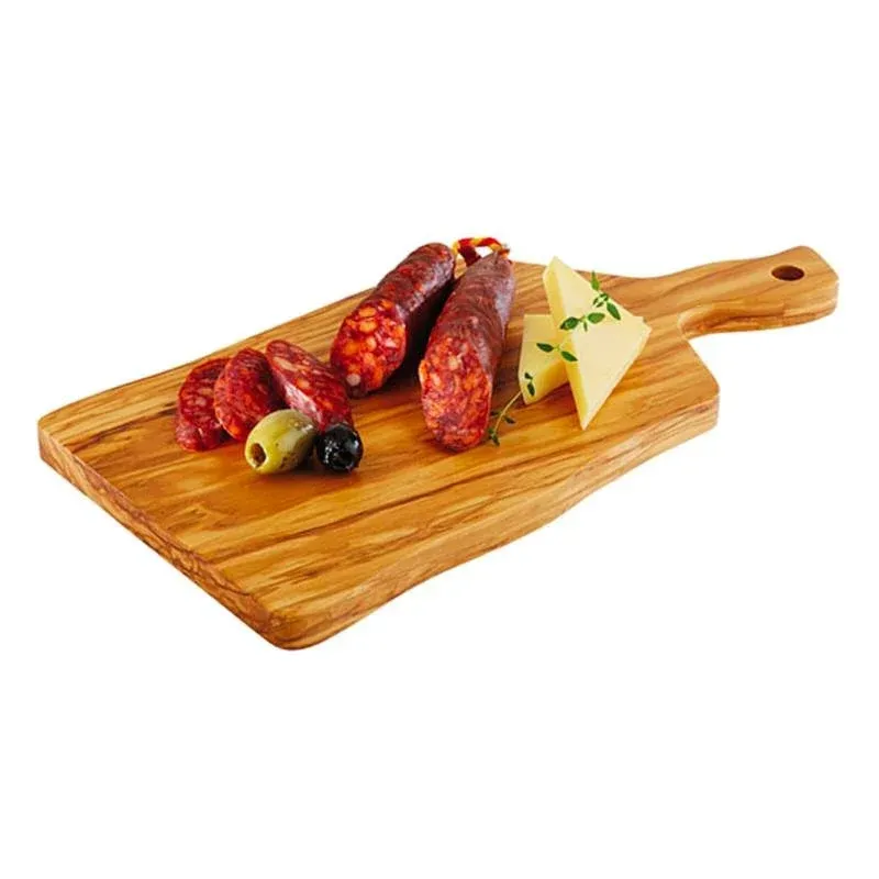 Economico 25x16 cm - Paderno Tableware Buffet & Display Vassoio Con Manico In Legno di Ulivo