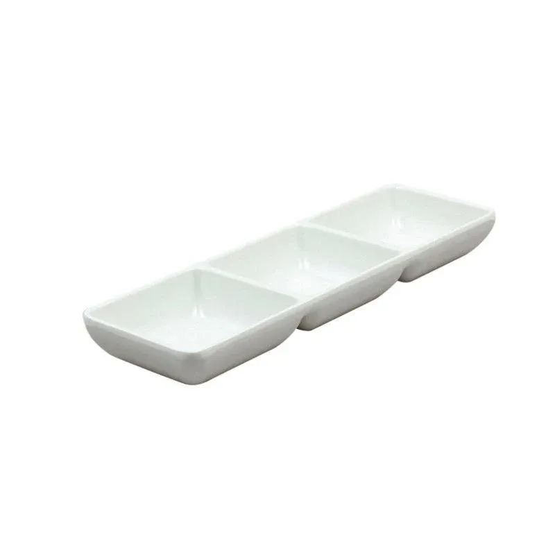 22x7 cm - Ilsa Oriental Series Piatto Vassoio 3 Scomparti In Melamina Prezzo Scontato