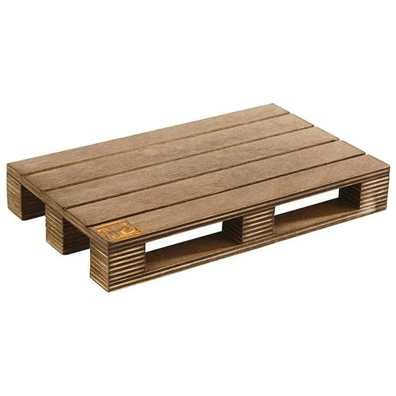 Consegna Rapida 20x12 cm - Paderno Tableware Buffet & Display Mini Pedana Vassoio In Legno di Betulla