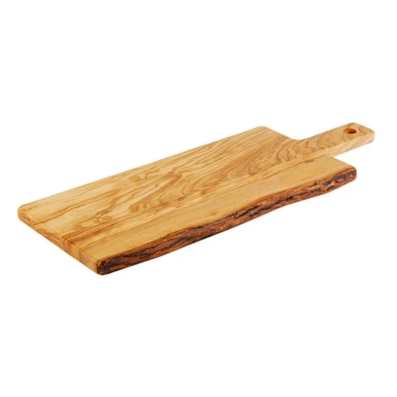 Affare 40x15 cm - Paderno Tableware Buffet & Display Vassoio Con Manico In Legno di Ulivo