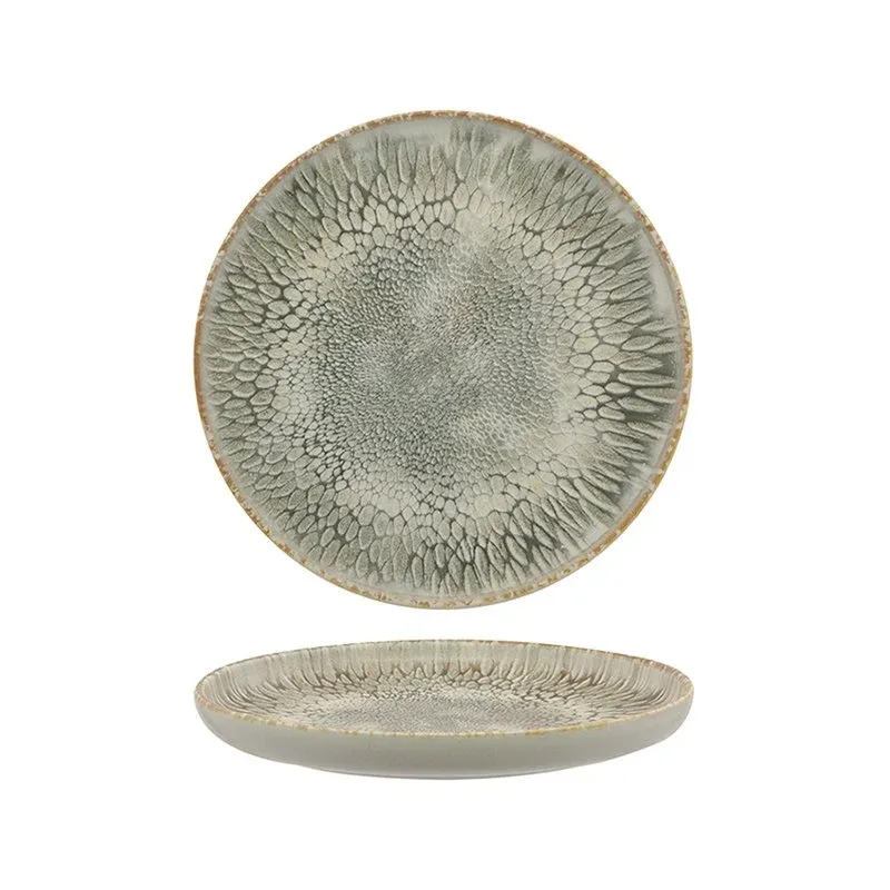Sconto 17.5 cm - Dust Piatto Piano In Stoneware - Set 4 Pz