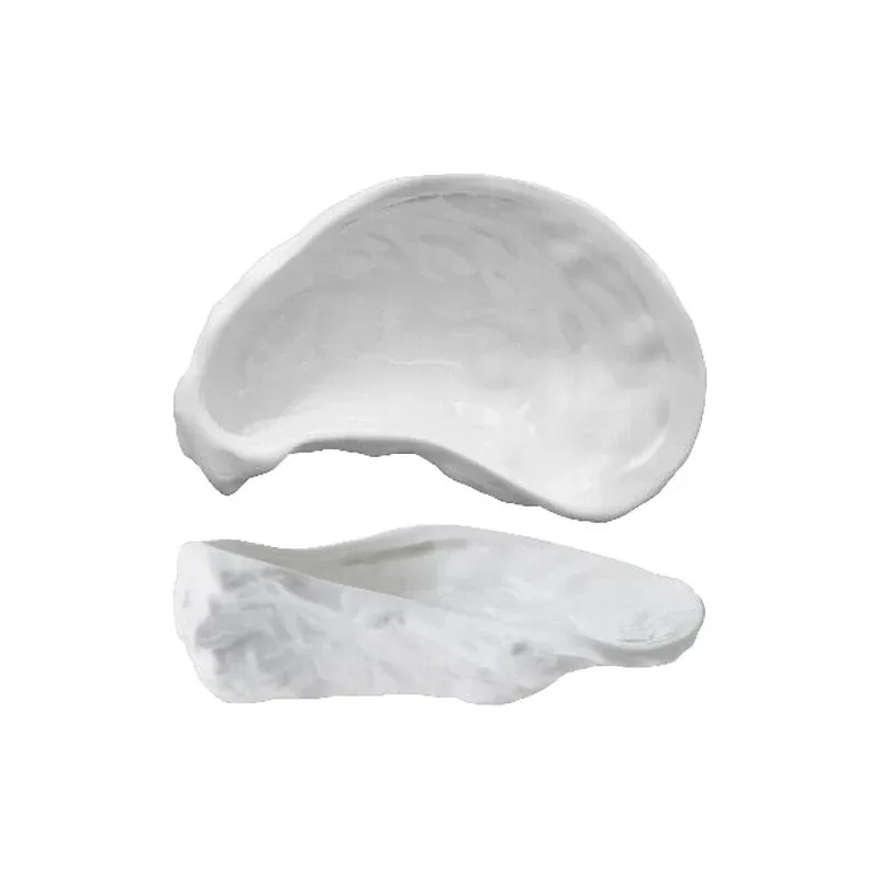 12.5x7.8 cm - Essentia Oyster Coppetta In Porcellana Set 6 Pz Offerta
