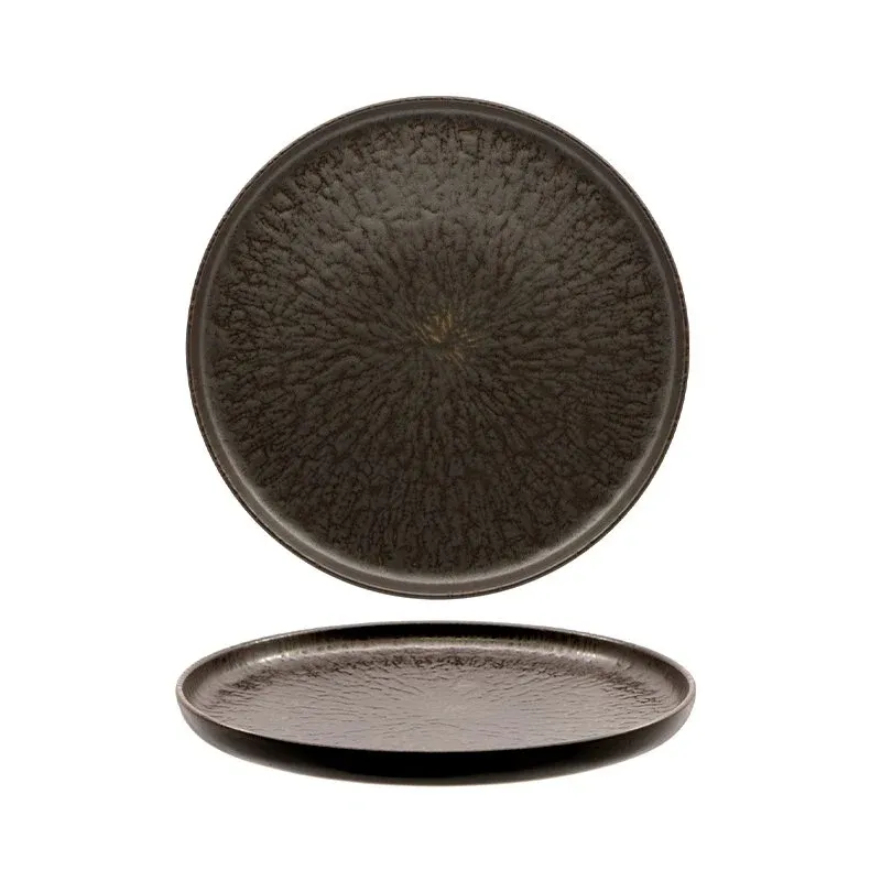 Prezzo Scontato 33 cm - Taal Piatto Piano In Stoneware - Set 4 Pz