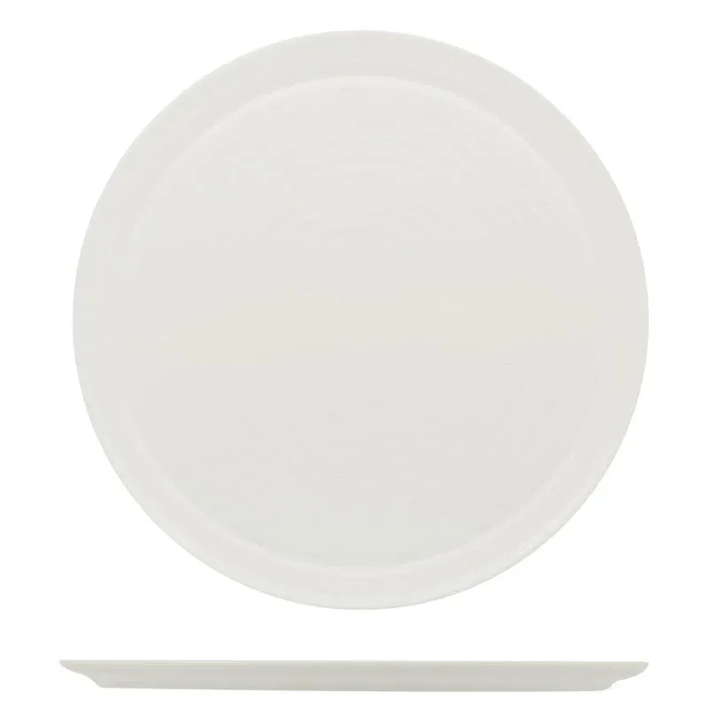 Occasione Imperdibile 32 cm - Arcoroc Evolution Piatto Pizza In Vetro Opale - Set 12 Pz