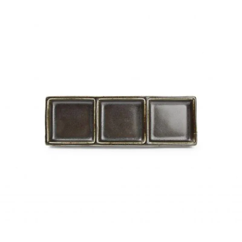 24x8 cm - F2D Ceres Vassoio In Porcellana - Set 4 Pz Soddisfatti O Rimborsati