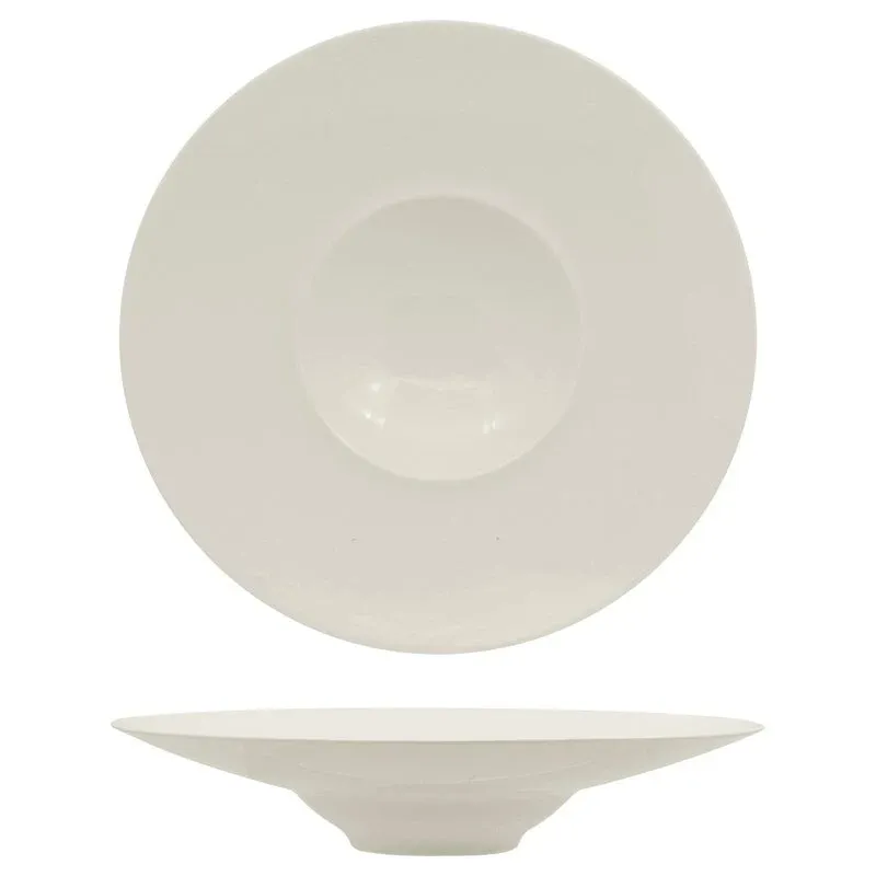 28 cm - Ariane Prime Piatto Pasta In Porcellana - Set 6 Pz Ultima Occasione