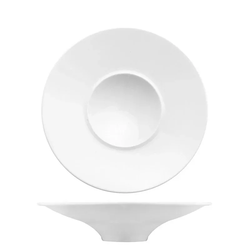 Occasione Imperdibile 22 cm - Lioness Florence Piatto Pasta In Porcellana - Set 6 Pz
