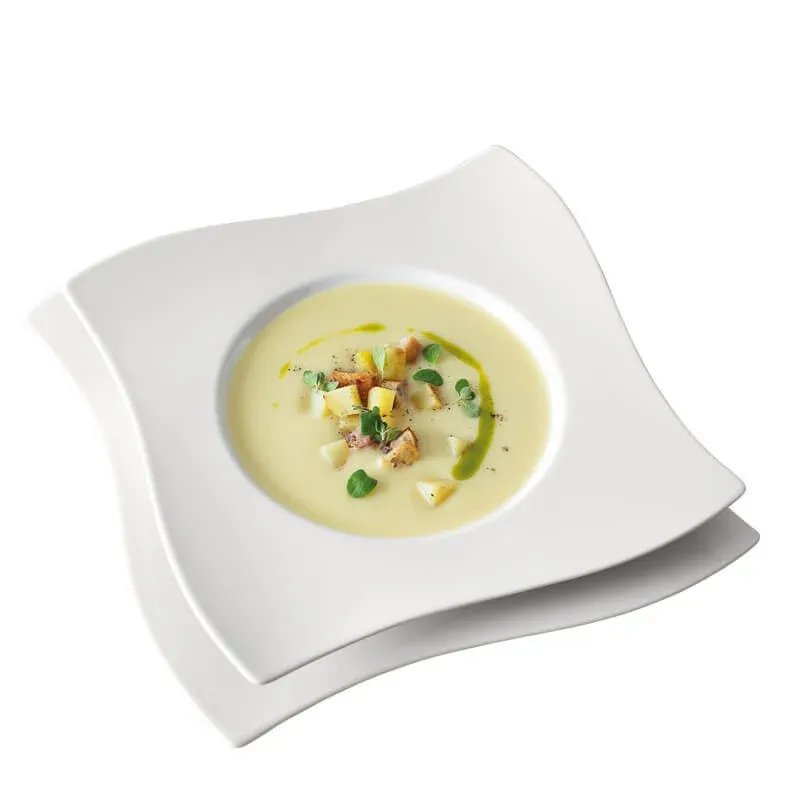 Villeroy & Boch NewWave Servizio Piatti In Porcellana - Set 8 Pz Subito Disponibile