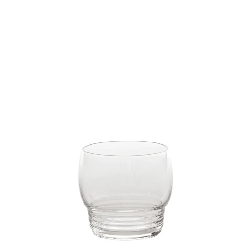Offerta Del Giorno 45 cl - Zafferano Righe Bicchiere Bibita In Vetro - Set 4 Pz