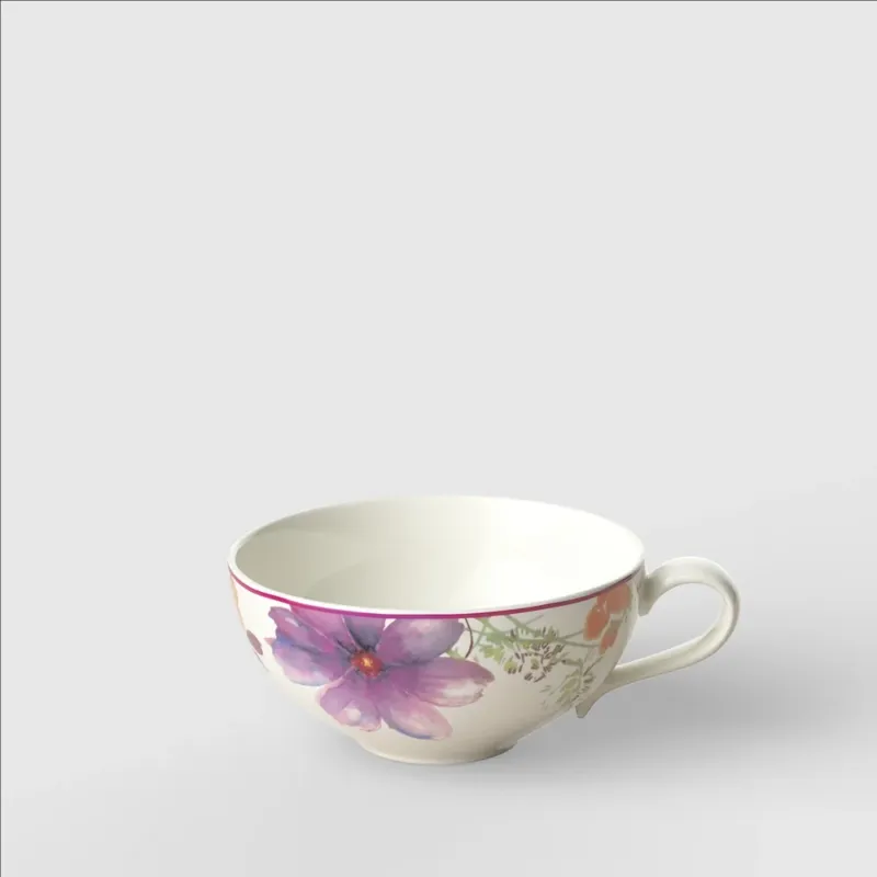 12 cl - Villeroy & Boch Mariefleur Tea Tazza Tè In Porcellana Premium - Set 6 Pz Quantità Limitata
