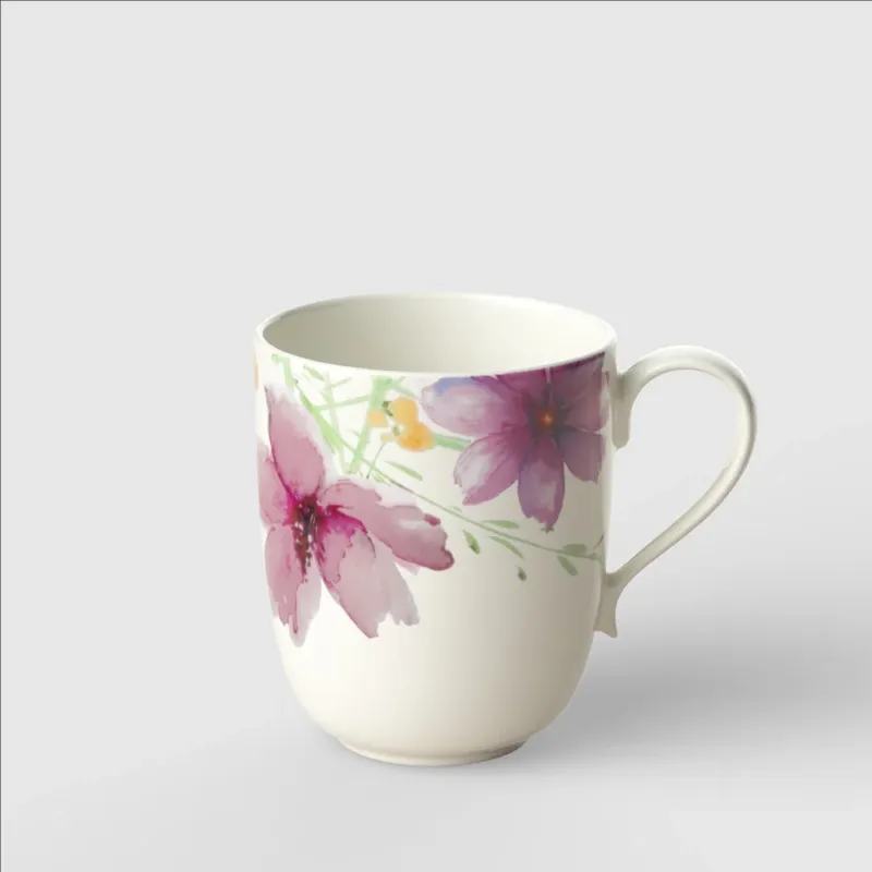 Prezzo Conveniente 43 cl - Villeroy & Boch Mariefleur Tea Tazza Mug In Porcellana Premium - Set 6 Pz