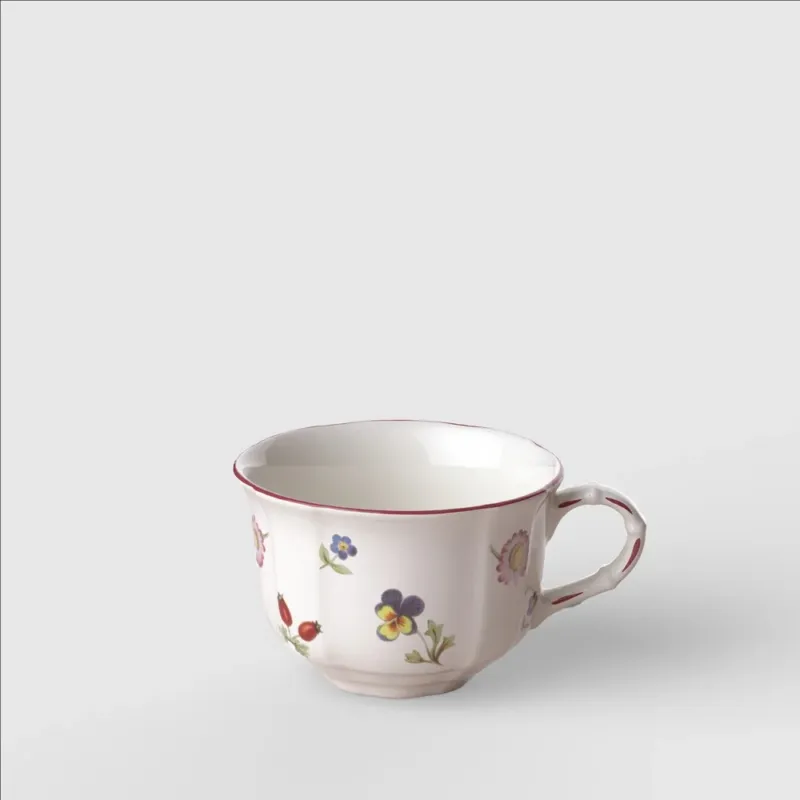 13 cl - Villeroy & Boch Petite Fleur Tazza Tè In Porcellana Premium - Set 6 Pz Solo Oggi