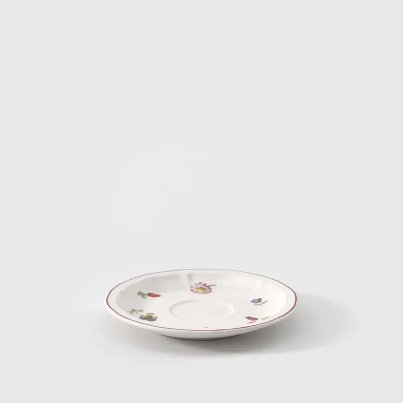 12.2 cm - Villeroy & Boch Petite Fleur Piattino Tazzina Caffè In Porcellana Premium - Set 6 Pz Ultimissimo Modello