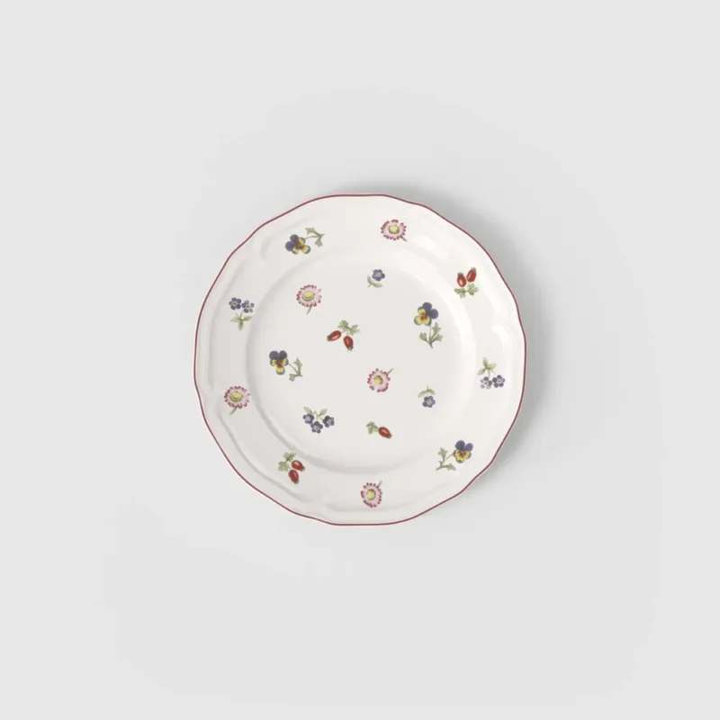 20.7 cm - Villeroy & Boch Petite Fleur Piatto Dessert In Porcellana Premium - Set 6 Pz Occasione