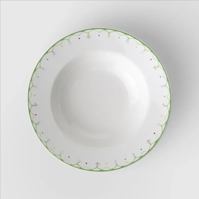 37 cl - Villeroy & Boch Colorful Spring Piatto Fondo In Porcellana Premium - Set 6 Pz Non Perdere
