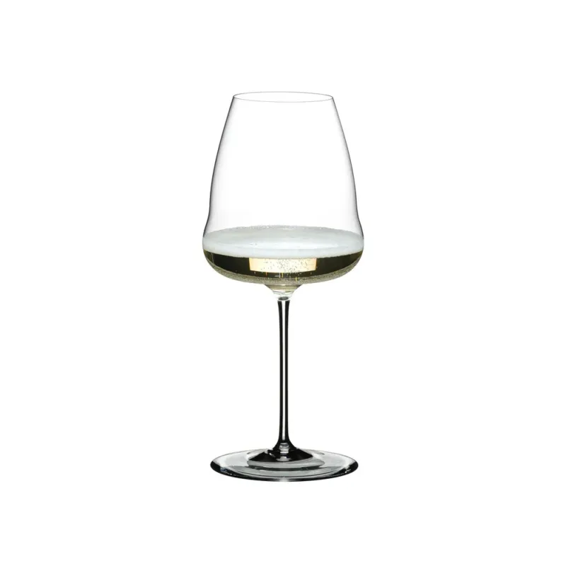 Saldi 74.2 cl - Riedel Winewings Calice Degustazione Champagne In Vetro - Set 2 Pz